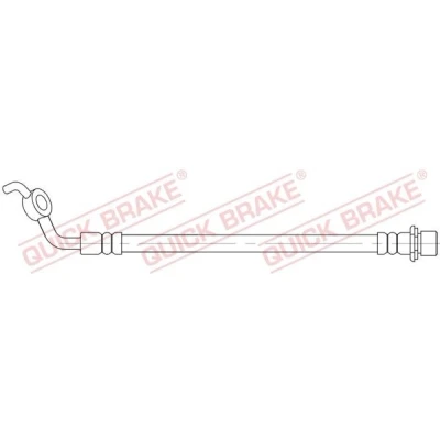 Imagen de QUICK BRAKE 58.007 Latiguillos de Freno 264 TOYOTA: RAV4 IV SUV