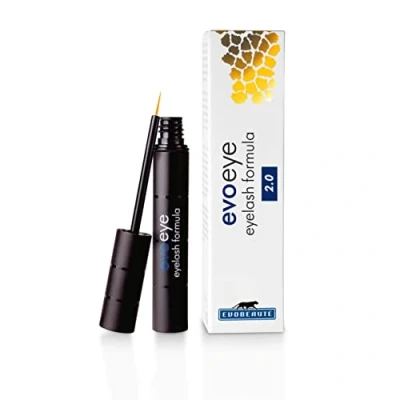 Imagen de EVOBEAUTÉ evoeye Eyelash Formula 2.0 3 ml I Suero para pestañas con potenciador natural largas y voluminosas en 6 8 semanas