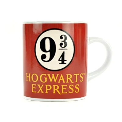Imagen de Harry Potter plataforma 9 3/4 Hogwarts Express Mini taza de café