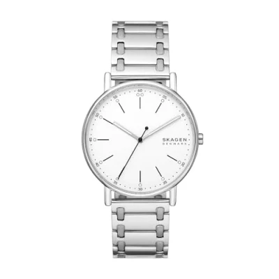 Imagen de Skagen Signatur Watch Reloj silvercoloured, Hombre, Talla: One Size, Silver coloured