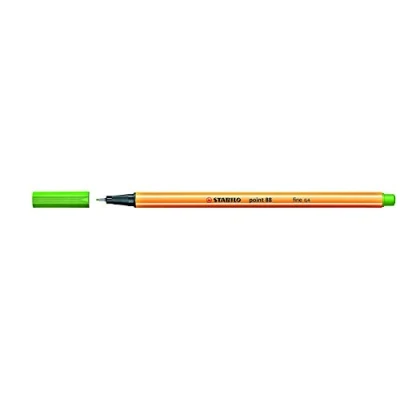 Imagen de Stabilo Punta 88 Fineliner Pigment Liner 88/43 (Paquete de 3) Verde Claro