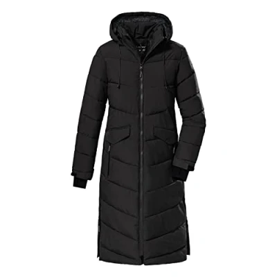 Imagen de Killtec Women&#039;s Abrigo de invierno/abrigo plumón con capucha KOW 62 WMN QLTD CT, black, 44, 38642 000