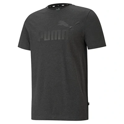 Imagen de PUMA ESS tee Camiseta, Unisex Adulto, Dark Gray Heather, 3XL