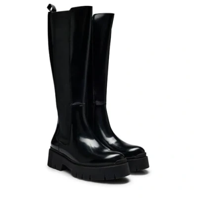 Imagen de HUGO KRIS Botas con plataforma, Mujer, Talla: 41, Black Zapatos