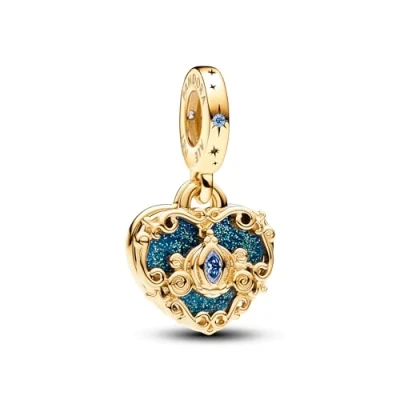 Imagen de Pandora Disney Mujeres Charm Baño de oro 14 quilates 763072C01