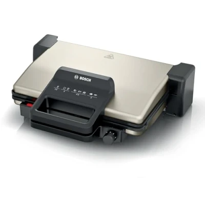 Imagen de Grill Bosch TCG3302, 2000 W, Placas de Aluminio antiadherentes, Acero