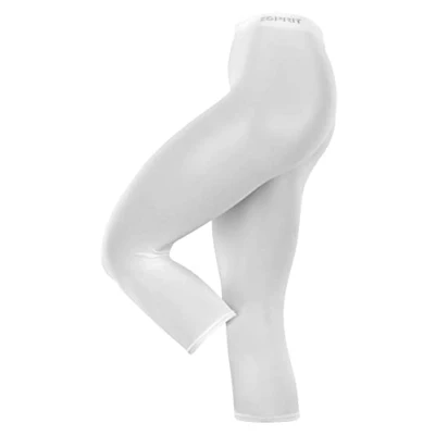 Imagen de ESPRIT Cotton Capri W LE algodón unicolor 1 pieza, Leggings Mujer, Blanco (White 2000), 40 42
