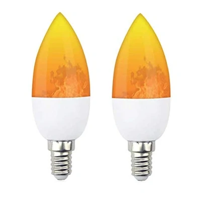 Imagen de WPCASE Bombilla Fuego Efecto Llama Vela Led E14 Bombillas E27 Comprar 1,2pack