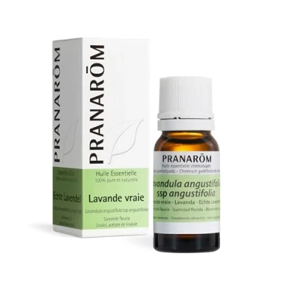 Imagen de PRANARÔM Lavanda Aceite Esencial Quimiotipado Sueño y Estrés 100% Puro Natural HECT 10ml