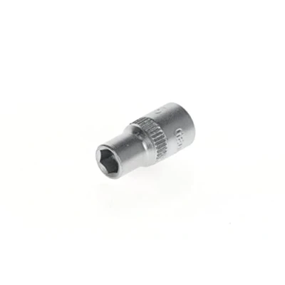 Imagen de GEDORE vaso, Llave de Accionamiento 1/4&#039;&#039; 6,3 mm, Hexagonal, 6 mm ancho, Herramienta, 20 6, Acero cromado