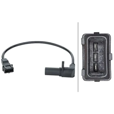 Imagen de HELLA 6PU 013 122 951 Sensor de Cigueñal 3 inductivo con junta anular CHEVROLET: Aveo / Kalos Hatchback, Lacetti Berlina