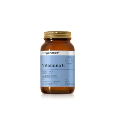 Imagen de ECOGENETICS Vitamina E 60 Cápsulas 100% Natural Tocotrienoles + Tocoferoles Apoyo para el Corazón Antioxidantes Potentes Cuidado Completo de la Salud Mejora Sistema Inmunitario