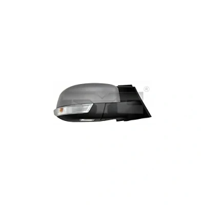 Imagen de Espejo retrovisor Tyc 310 0191 derecha imprimado para ajuste elect. espejo, asférico, calefactable, abatible eléctricamente, con sensor de temperatura