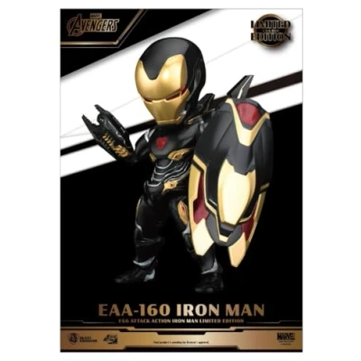Imagen de Beast Kingdom Marvel&#039;S Avengers Egg Attack Iron Man Iluminación Edición Limitada