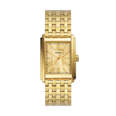 Imagen de Fossil Analog Quarz Reloj goldcoloured, Hombre, Talla: One Size, Gold coloured