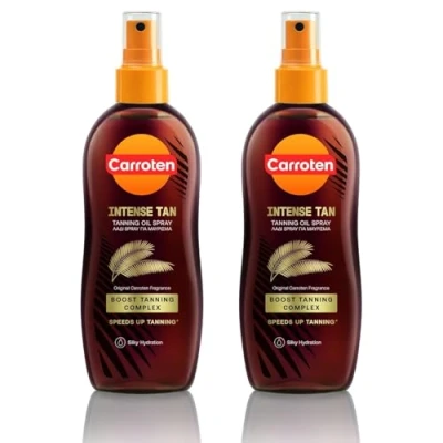 Imagen de CARROTEN Tan Express Aceite SPF0, 300ml (Paquete de 2)