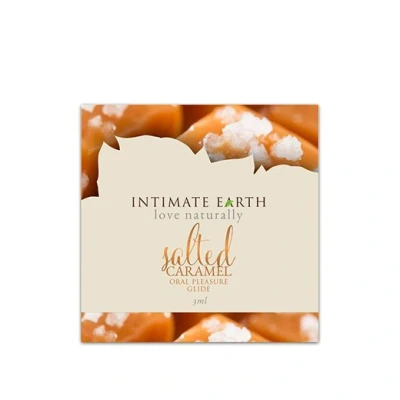 Imagen de Lubricante vegano con sabor a caramelo Salted caramel 3 ml de IntimateEarth
