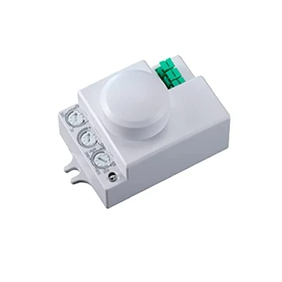 Imagen de C LOGIC Detector de Movimiento Oculto para Falso Techo Tecnología Radar 360º Gran Cobertura 20 m. Diámetro Altura Instalación 2.2 4 Conexión 3 Cables