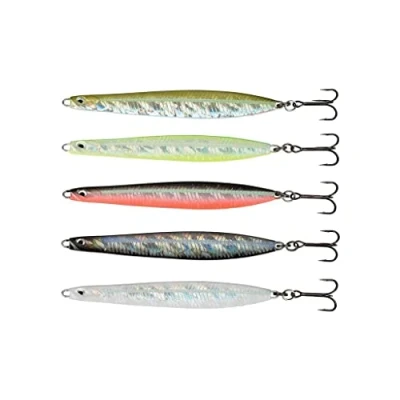 Imagen de Savage Gear Seeker ISP Intermitente para trucha de mar, color blanco perla, longitud / peso: 10,2 cm 28 g
