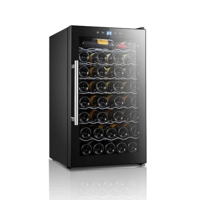 Imagen de Svan Frigorífico Combi Vinoteca Negro SVN5100S. Capacidad 128 Litros, Bajo Nivel Sonoro, Eficiencia Energética Clase G
