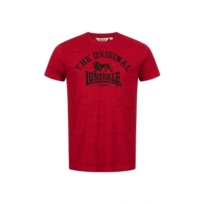 Imagen de Lonsdale Normale Passform Original Camiseta estampada, Hombre, Talla: Small, Marl red