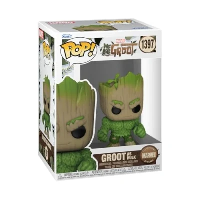 Imagen de Funko Pop! Marvel: Wag Hulk We Are Groot Figura de Vinilo Coleccionable Idea Regalo Mercancia Oficial Juguetes para Niños y Adultos TV Fans Muñeco Coleccionistas Exposición
