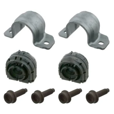 Imagen de SWAG 32 92 3606 Juego de reparación, suspensión del estabilizador Eje trasero con soporte tornillos SKODA: Superb II Hatchback