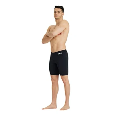 Imagen de arena Solid Team Bañador de Natación para Hombre, Secado Rápido, Jammer Tejido MaxLife Eco, Resistencia al Cloro y Protección UV UPF 50+