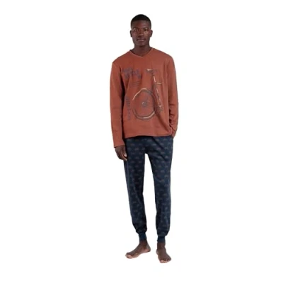 Imagen de ANTONIO MIRO Pijama Manga Larga Bicycle Day para Hombre