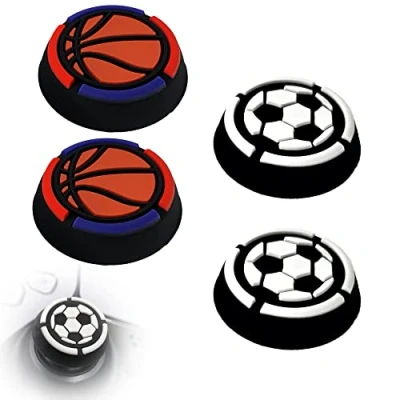 Imagen de MatoSan® 3D Juego de 4 Tapas Agarre para Xbox One Series Nintendo Switch Pro Playstation 5 Accesorios Controlador PS4 PS5 Mando Joystick