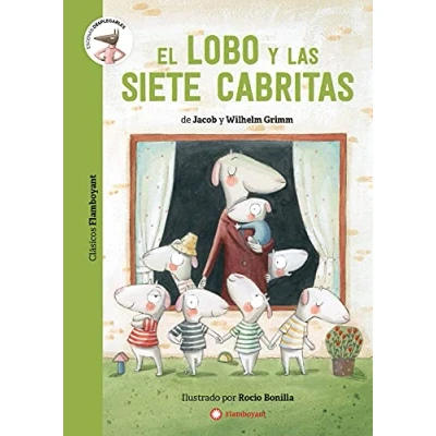 Imagen de El lobo y las siete cabritas (Colección Clásicos Flamboyant): 4