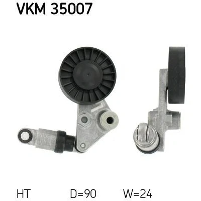 Imagen de SKF VKM 35007 Polea Tensora OPEL: Frontera B SUV, Astra G Caravan, Vectra C Berlina, SAAB: 9 3 5 Hatchback