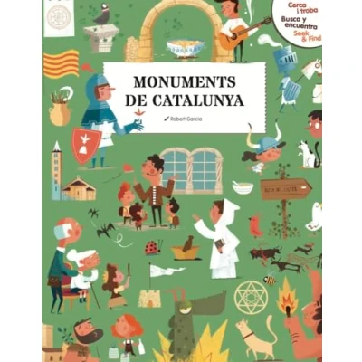 Imagen de Cerca I Troba, Busca Y Encuentra, Seek &amp; Find. Monuments De Robert García (ilustración), (autor)