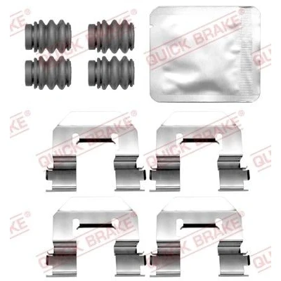 Imagen de QUICK BRAKE 109 0126 Kit de accesorios, pastillas frenos