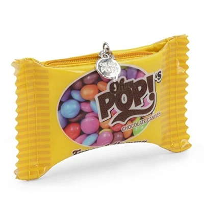 Imagen de Oh My Pop! Chococandy Monedero, Amarillo, 15 x 8.5 cm