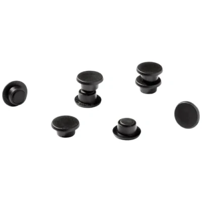 Imagen de Durable 475301 Imanes, embalaje industrial, 32 mm, 720p, negro, 20 piezas