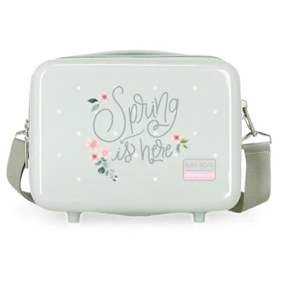 Imagen de ROLL ROAD Spring is here Nececer Adaptable Verde 29x21x15 cms Rígido ABS 9,14L 0,8 kgs