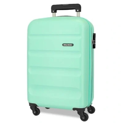 Imagen de Roll Road Flex Maleta de Cabina Azul 35x55x20 cms Equipaje Mano Air Europa Rígida ABS Cierre combinación Lateral 33L 2,78 kgs 4 Ruedas Dobles