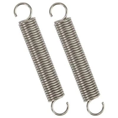 Imagen de GUNGY Resortes de Extensión 100mm Muelles Tensión con Gancho Muelle Acero Inoxidable Diámetro Exterior 16mm Alambre 2mm Fuerza Resorte 8,8KG 2 Piezas