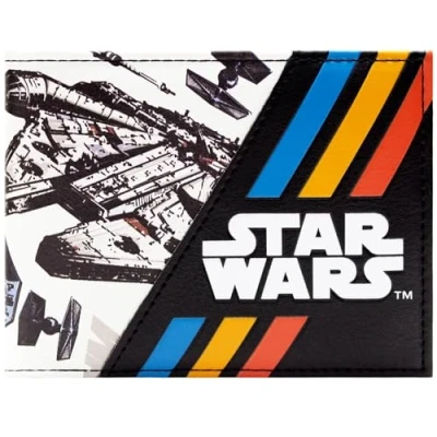 Imagen de Return of the Jedi Star Wars Millennium Falcon Galactic Lucha Estelar Blanco Cartera