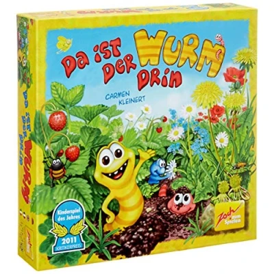 Imagen de Zoch El gusano está dentado y 15 cubos de colores madera Juego niños del año 2011 1. (Noris Spiele 601131835AMA), Exclusivo en Amazon