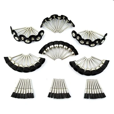 Imagen de Merryland Cepillo de Cerdas Nylon para Dremel 72pcs, Circular Copa a Pincel 24pcs Cada Uno, Pulir Herramienta Rotativa Accesorio Eléctrica, RMTA072C3