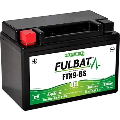 Imagen de Fulbat Batería Moto Gel YTX9 BS / FTX9 WP9BS 12V 8Ah