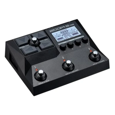 Imagen de Zoom G2 FOUR Pedal multiefectos para guitarra, IR multicapa, modelado de amplificadores, 75+ efectos, looper, caja ritmos, afinador, audio interface, ligero