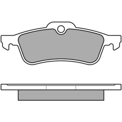 Imagen de MEYLE 025 237 1616 Juego de pastillas freno ORIGINAL Quality Eje trasero preparado para indicador desgaste Chapa antichirridos MINI: Hatchback