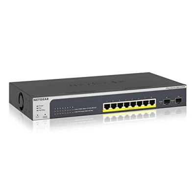 Imagen de NETGEAR GS510TPP Switch Gigabit Smart de 8 puertos PoE+ y 2 SFP a 190W