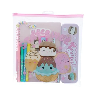 Imagen de Squishmallows Juego de Papelería para parachoques escolar Suministros escolares Squishmallow Regalos
