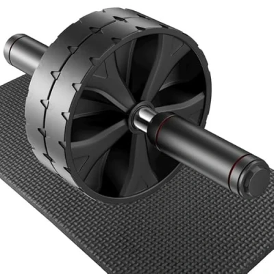Imagen de Rseuphiee Rodillo para Abdominales, AB Roller, Rueda Abdominal, Ideal entrenar los músculos de la espalda, hombros y el abdomen, Adecuado principiantes profesionales