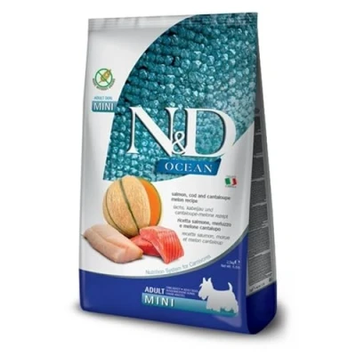 Imagen de FARMINA ND Dog Ocean Salmon Bacalao Mini 2,5KG