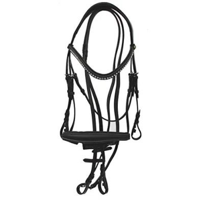 Imagen de Rhinegold Anatomic Cavesson Bridle Full Havana Brida, Plein